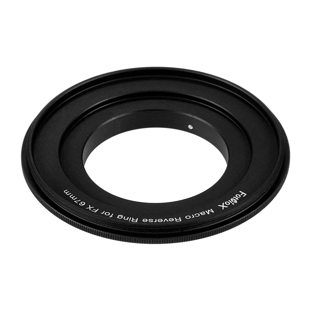 Macro Reverse Ring for Fuji - Camera Mount to Filter Thread Adapter for Fujifilm Fuji X-Series Camera Mounts