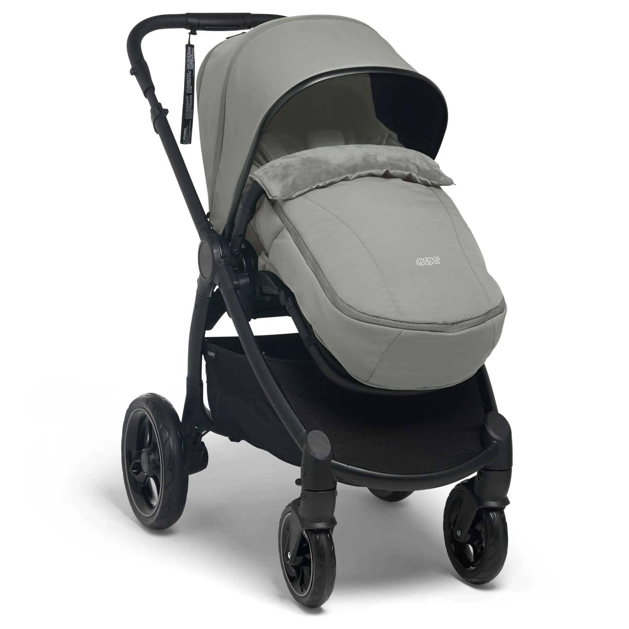 Mamas & Papas Ocarro Complete 8-Piece Cybex Bundle in Flint Grey