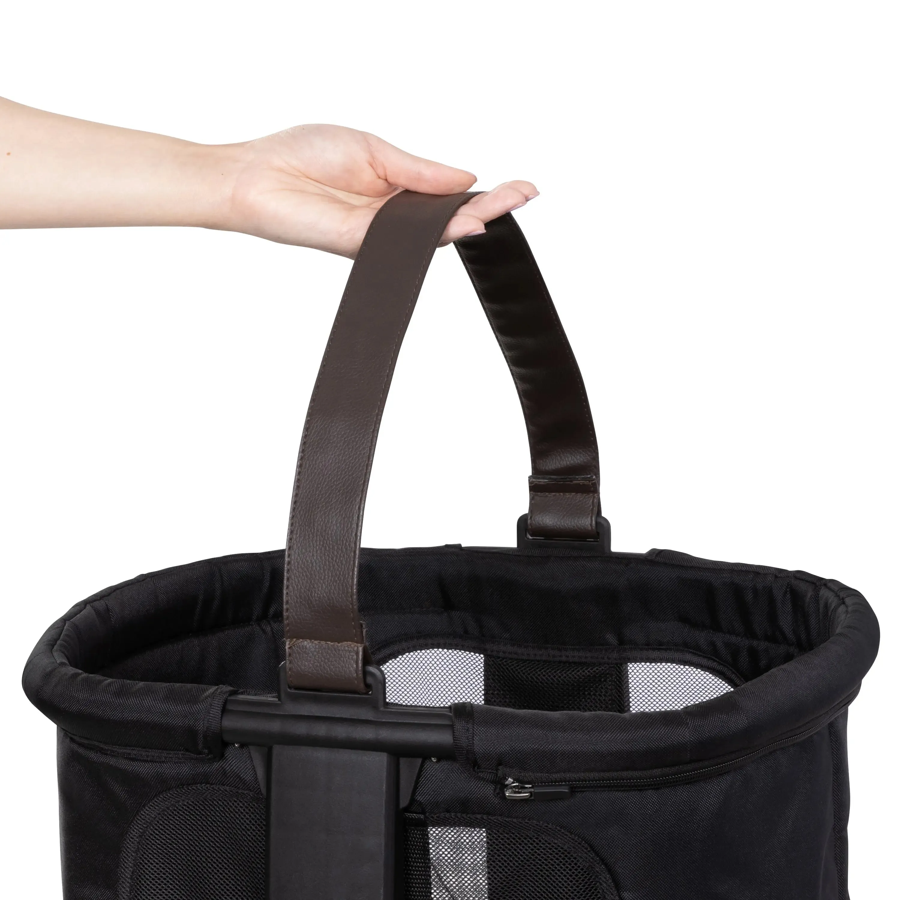 Morph Single to Double Stroller Modular Storage Basket