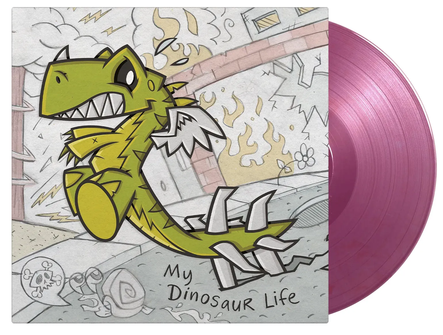 Motion City Soundtrack "My Dinosaur Life" 180g Purple / Red Vinyl