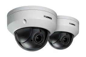 MPX HD 1080p Outdoor PTZ Camera, 4x Optical Zoom with Color Night Vision, Metal Camera (2-Pack)
