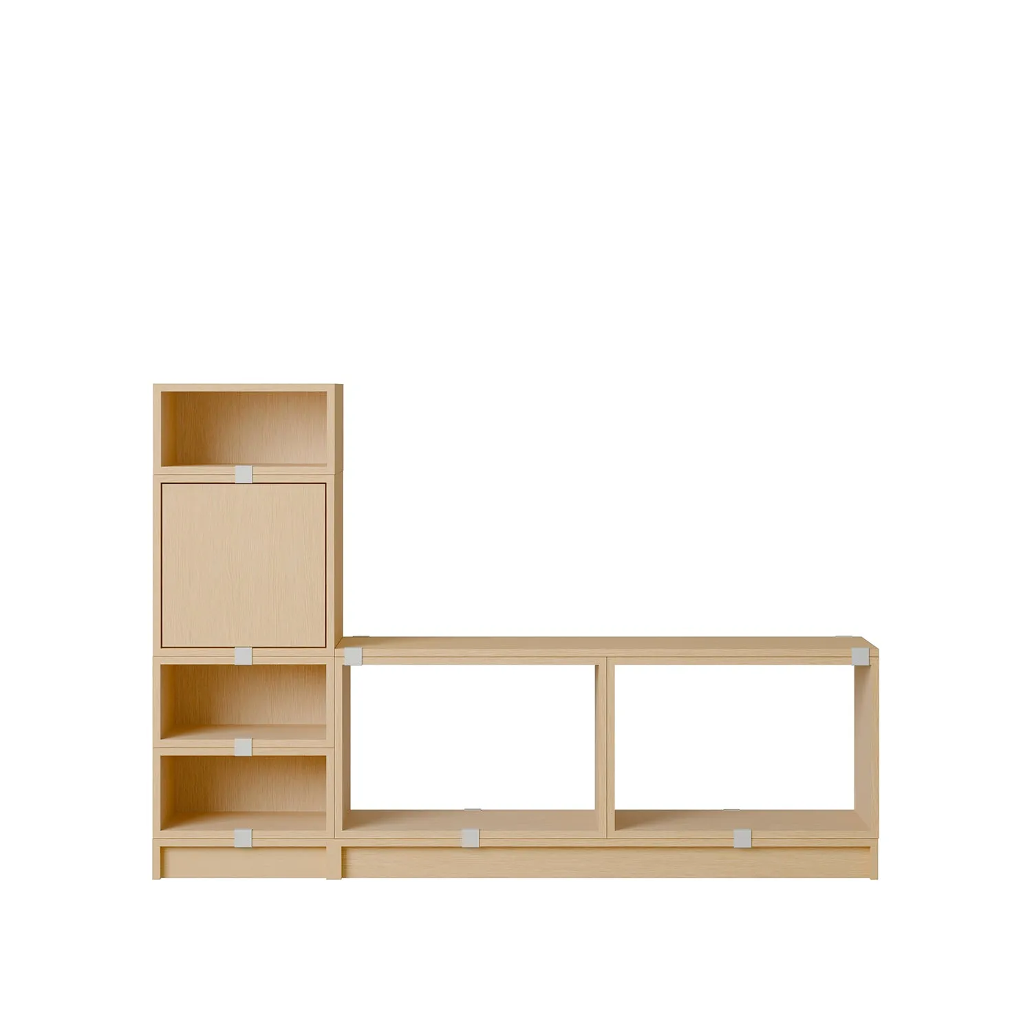muuto | stacked storage system | plinth 43.5cm | oak