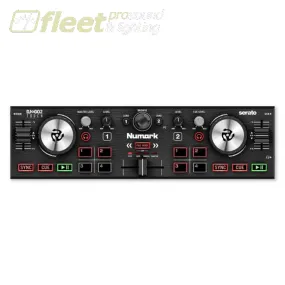 Numark DJ2GO2 Touch Pocket DJ Controller with Capacitive Touch Jog Wheels