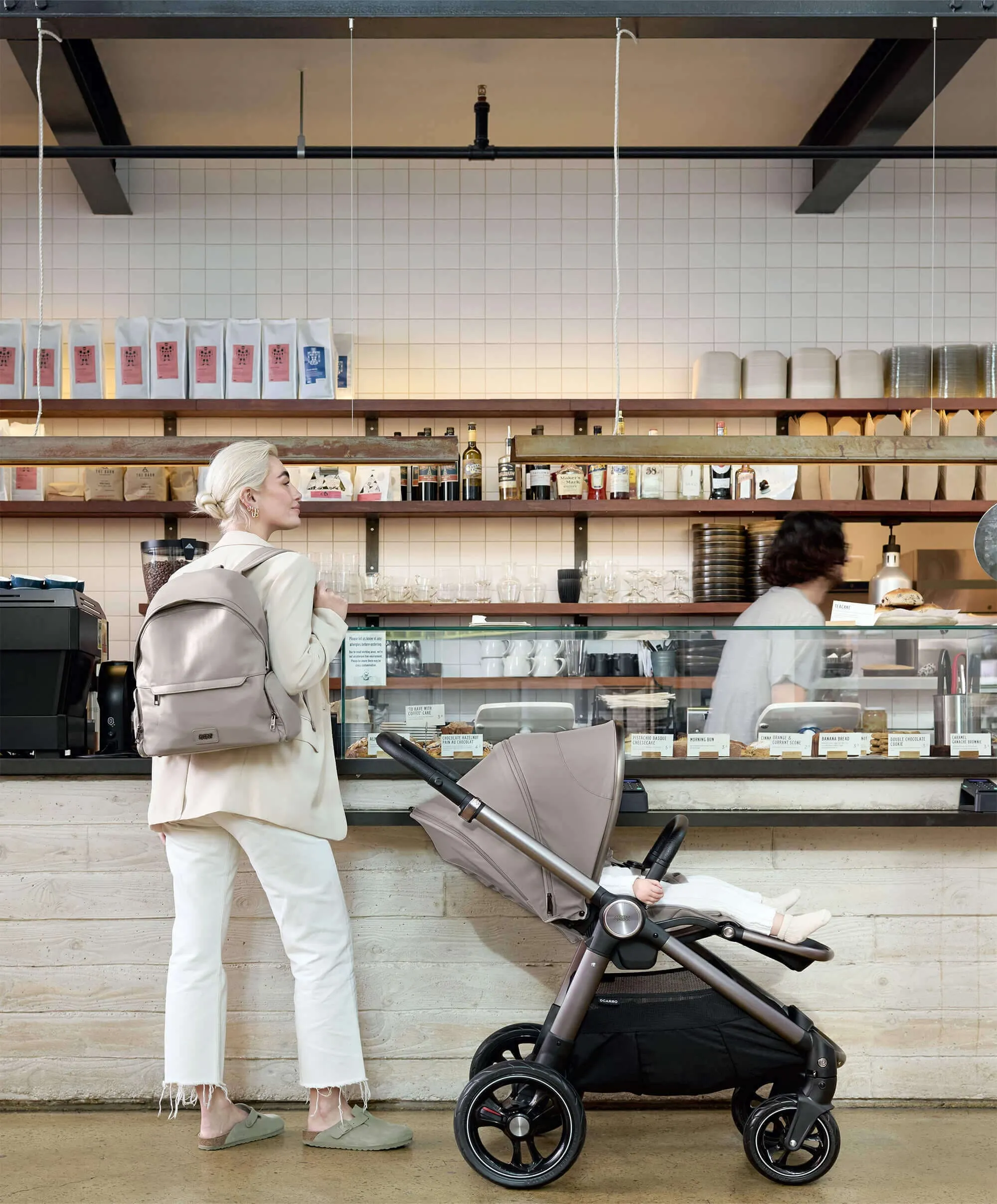 Ocarro Pushchair Bundle with Cybex Cloud T Car Seat (9 Pieces) - Studio