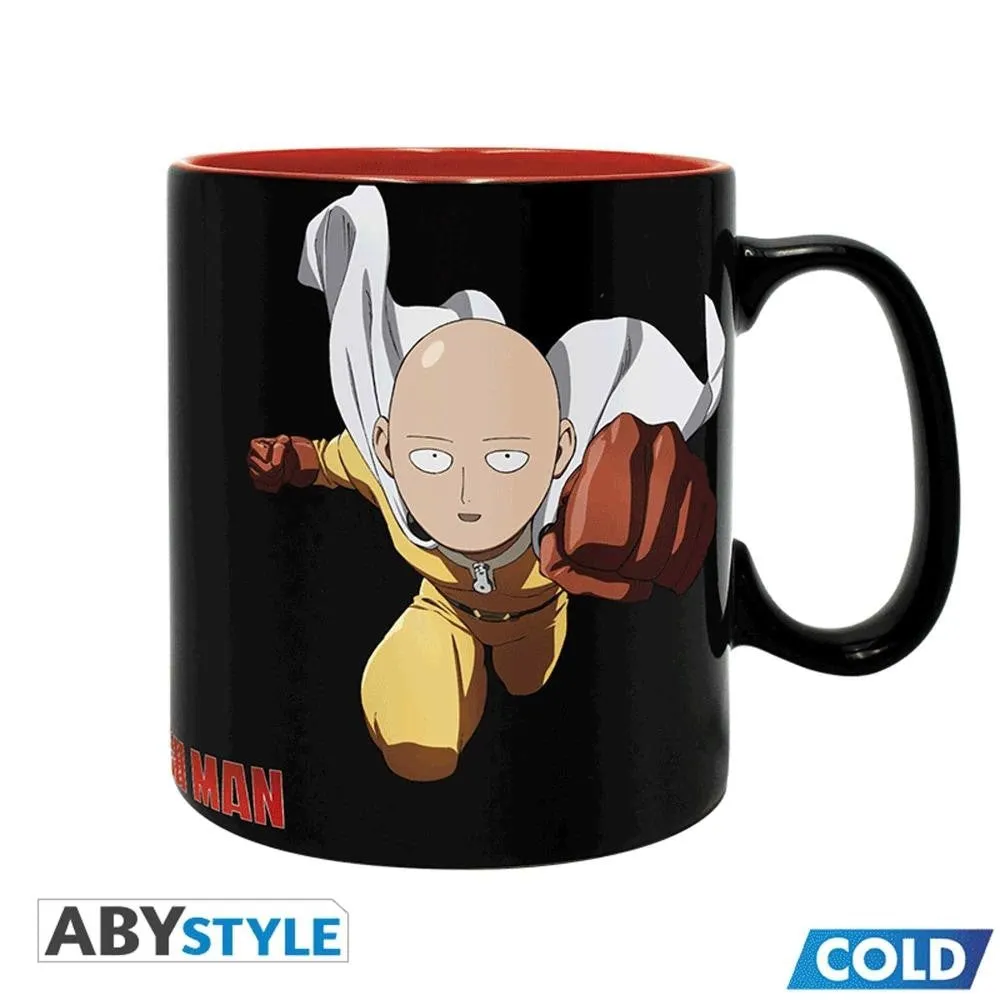 One Punch Man Heroes Heat Change Mug