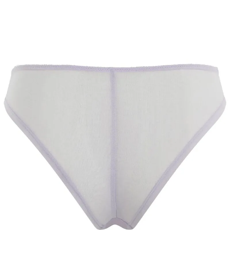 Panache Blossom Brazilian Brief - Lilac