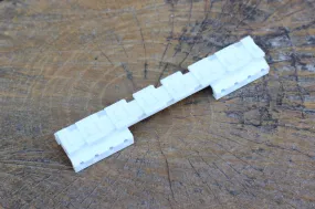 Picatinny Rail to Foam Dart Rail (7-Slots) Adapter for Airgun, Airsoft Gun, Foam Dart/Ball Blaster, and Paintball Marker - AirPower3D