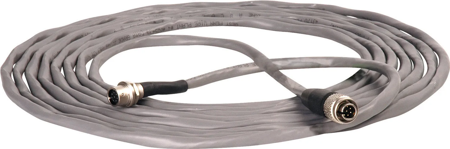 Plenum Sony CCA 5 Equivalent Cable Extension with Hirose 8P Male to Female 656FT Gray