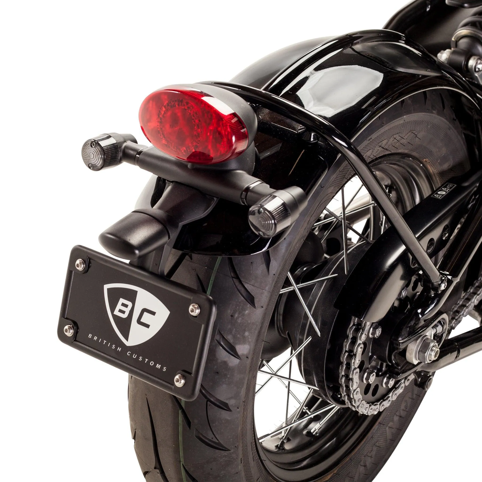 Plug & Play Retro Turn Signals for Triumph Street & Speed Twin 900 Series | Rear Stock Location