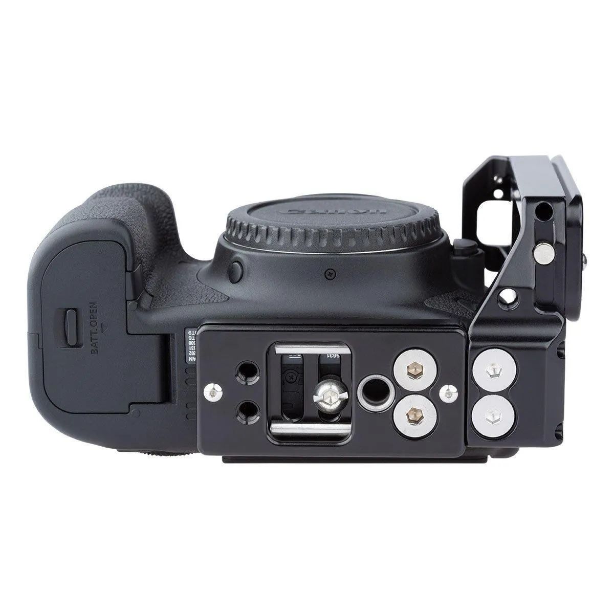 PLX3T Universal Arca-Swiss L-Bracket for DSLR and Mirrorless Cameras with Articulating LCD screens