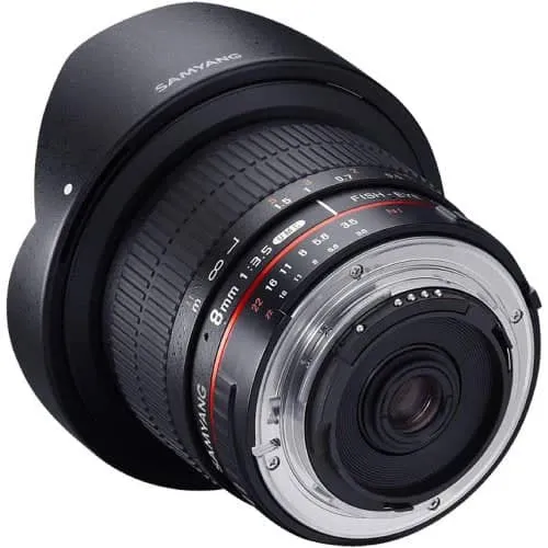Samyang 8mm F3.5 Fisheye UMC II MFT APS-C Lens