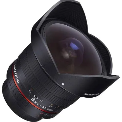 Samyang 8mm F3.5 Fisheye UMC II MFT APS-C Lens