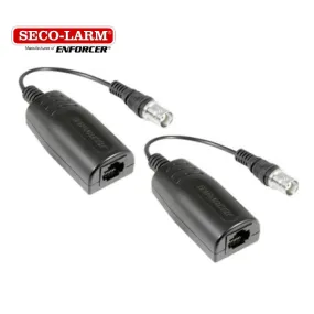 Seco-Larm - SLM-NE-SE01-020Q - Passive Ethernet Extender over Coax - Up to 650ft (200m)