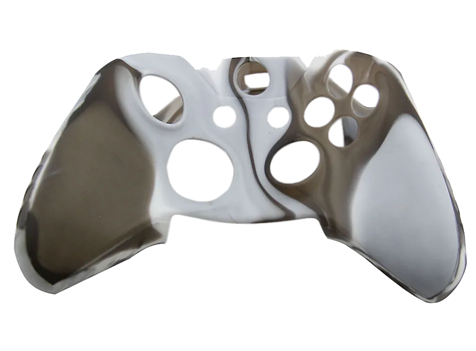 Silicone Cover For XBOX ONE Controller Skin Case Grey/Brown