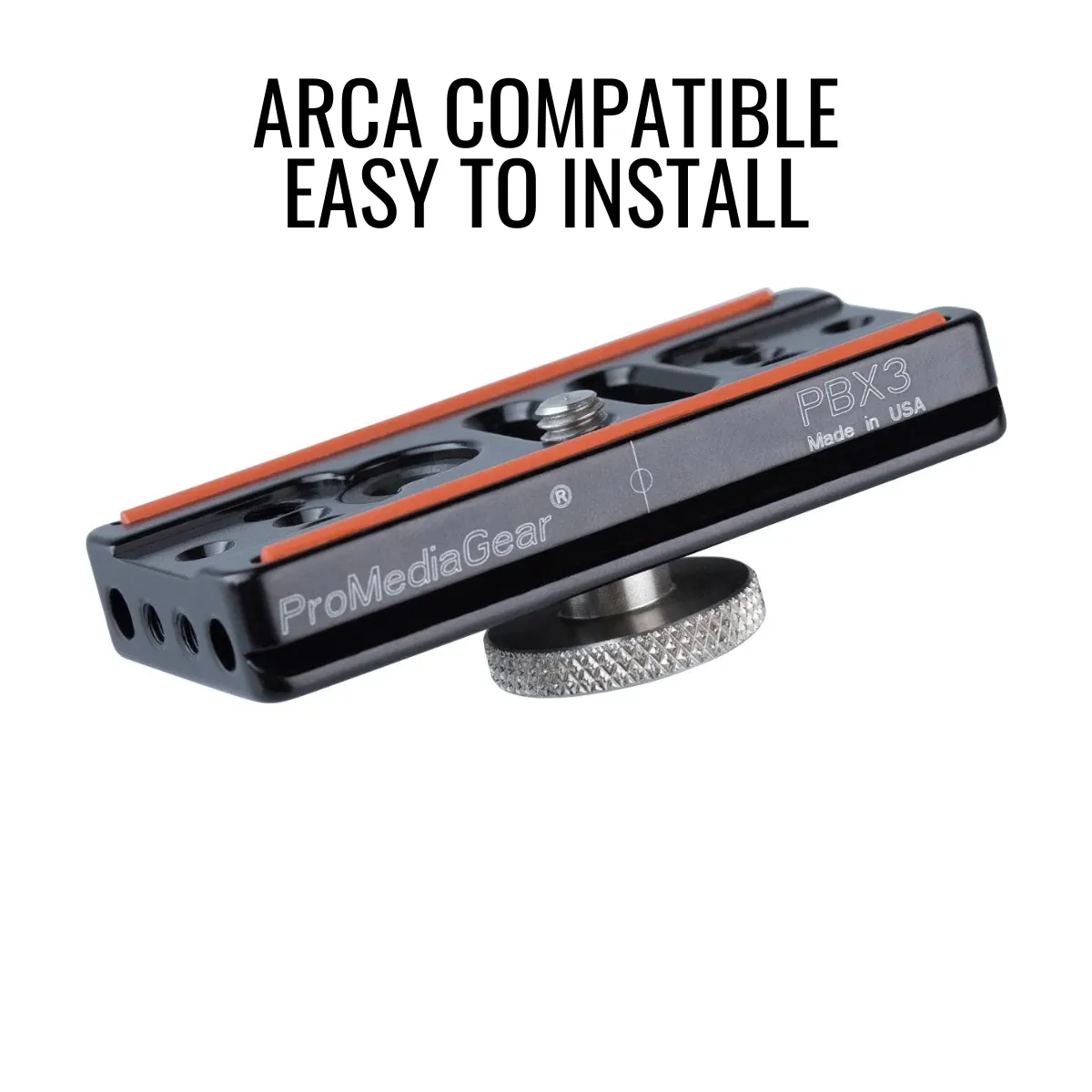 ST 1/4"-20 Captive Thumbscrew for Camera Plate