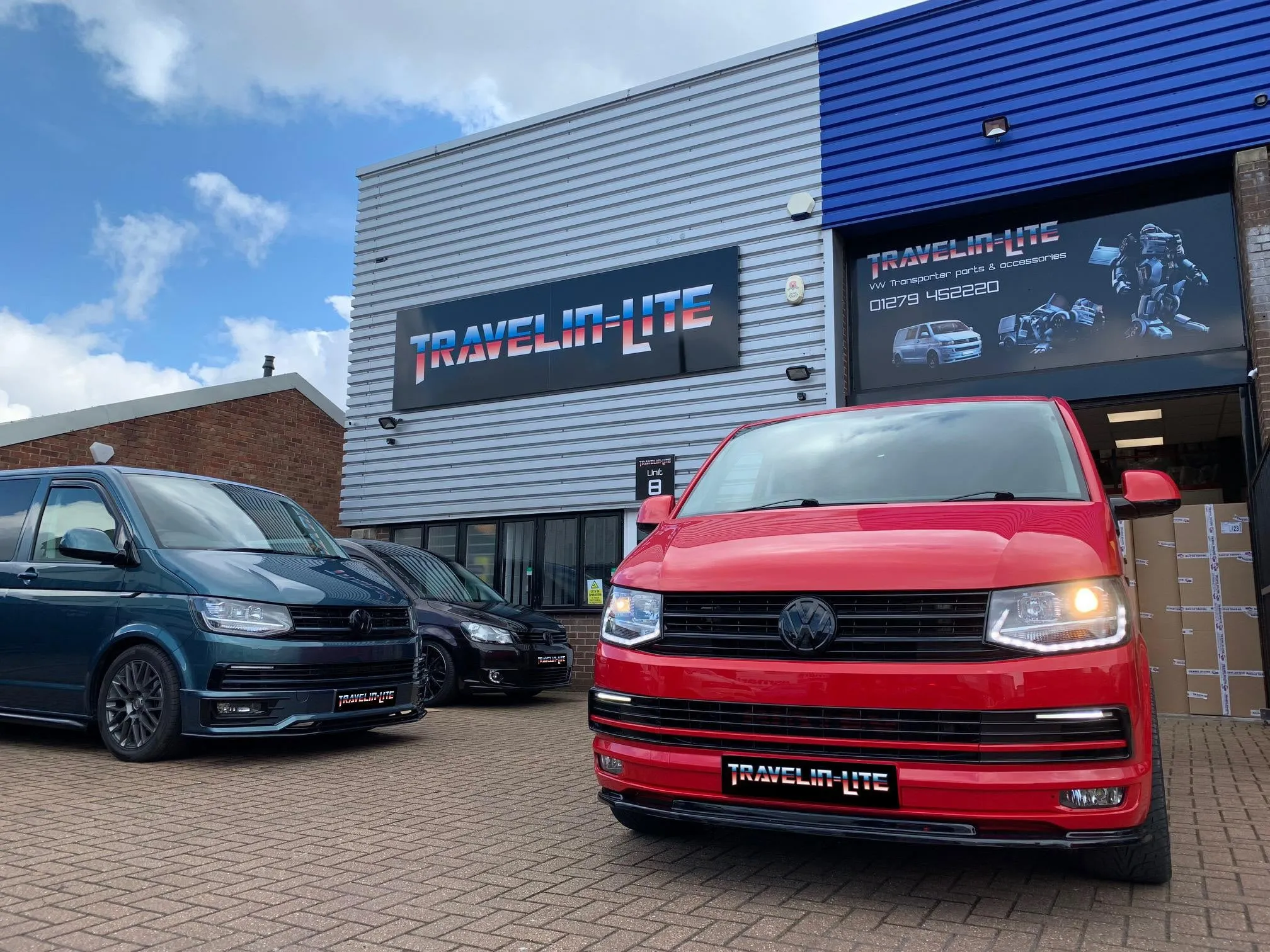 T5.1 - T6 Premium facelift kit (Includes NEW V3 BLACK DRL Headlights)