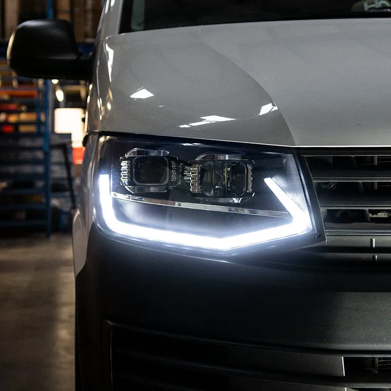 T5.1 - T6 Premium facelift kit (Includes NEW V3 BLACK DRL Headlights)