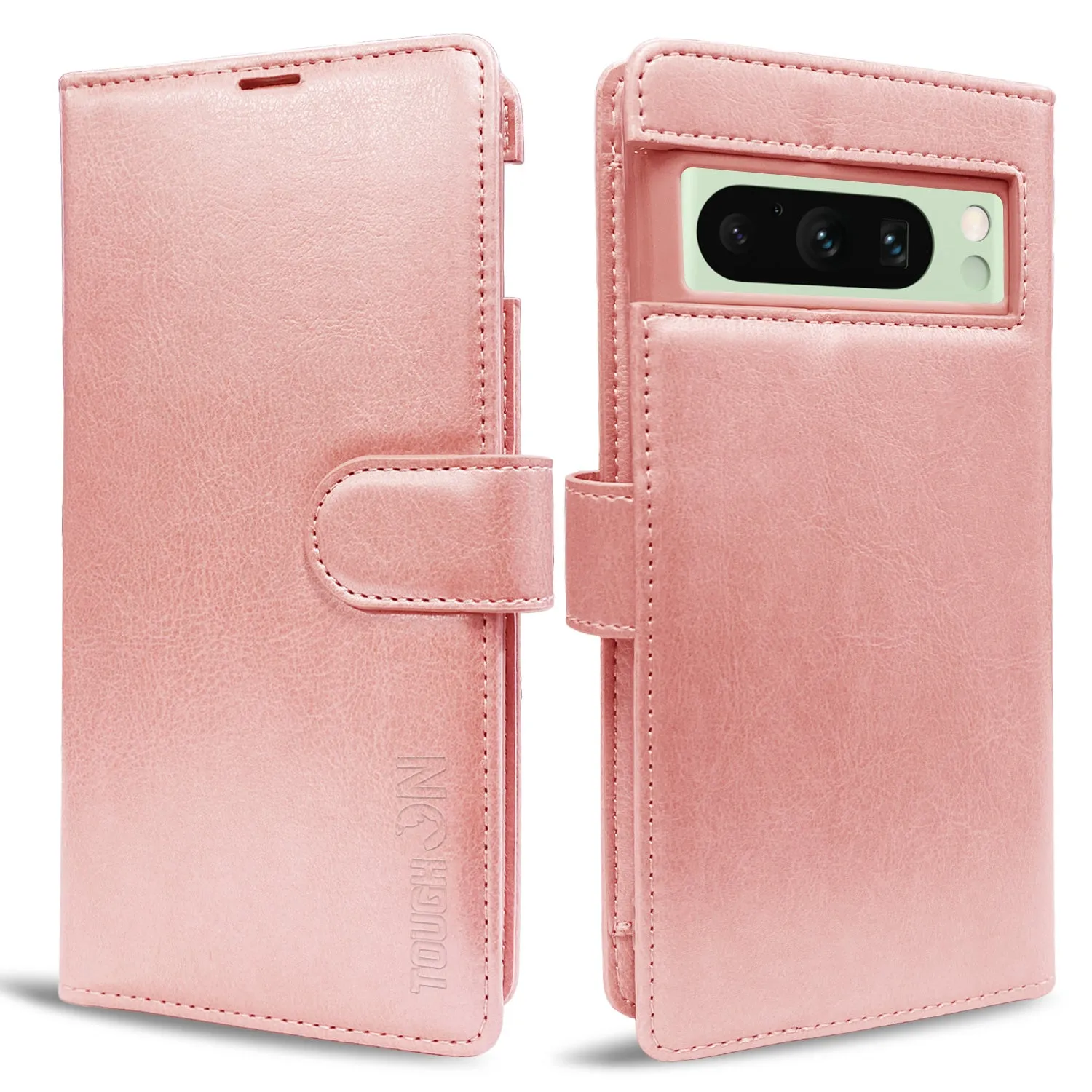 Tough On Google Pixel 8 Pro Case Flip Leather Case