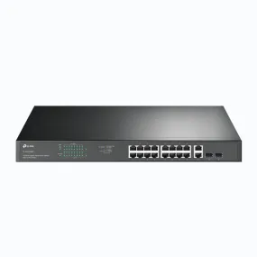 TP-Link 18-Port Gigabit Rackmount Switch with 16 PoE 