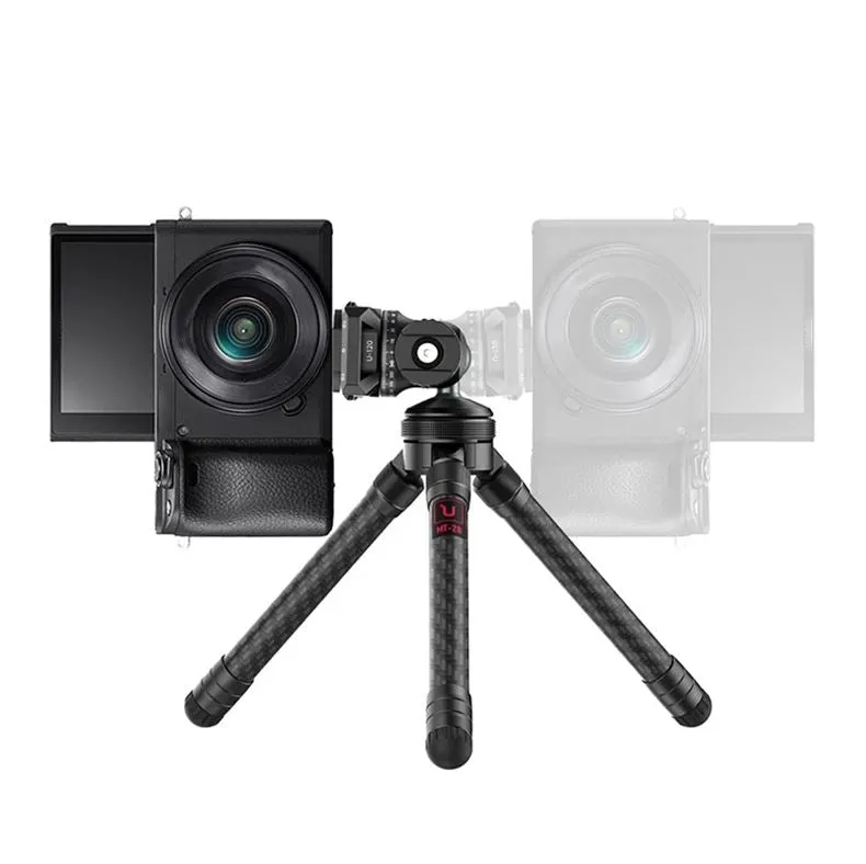 Ulanzi U-120 Tripod Head Ball Head Rotating 360° Panoramic Ball Head with 1/4 Inch Screw for Monopod DSLR Cameras