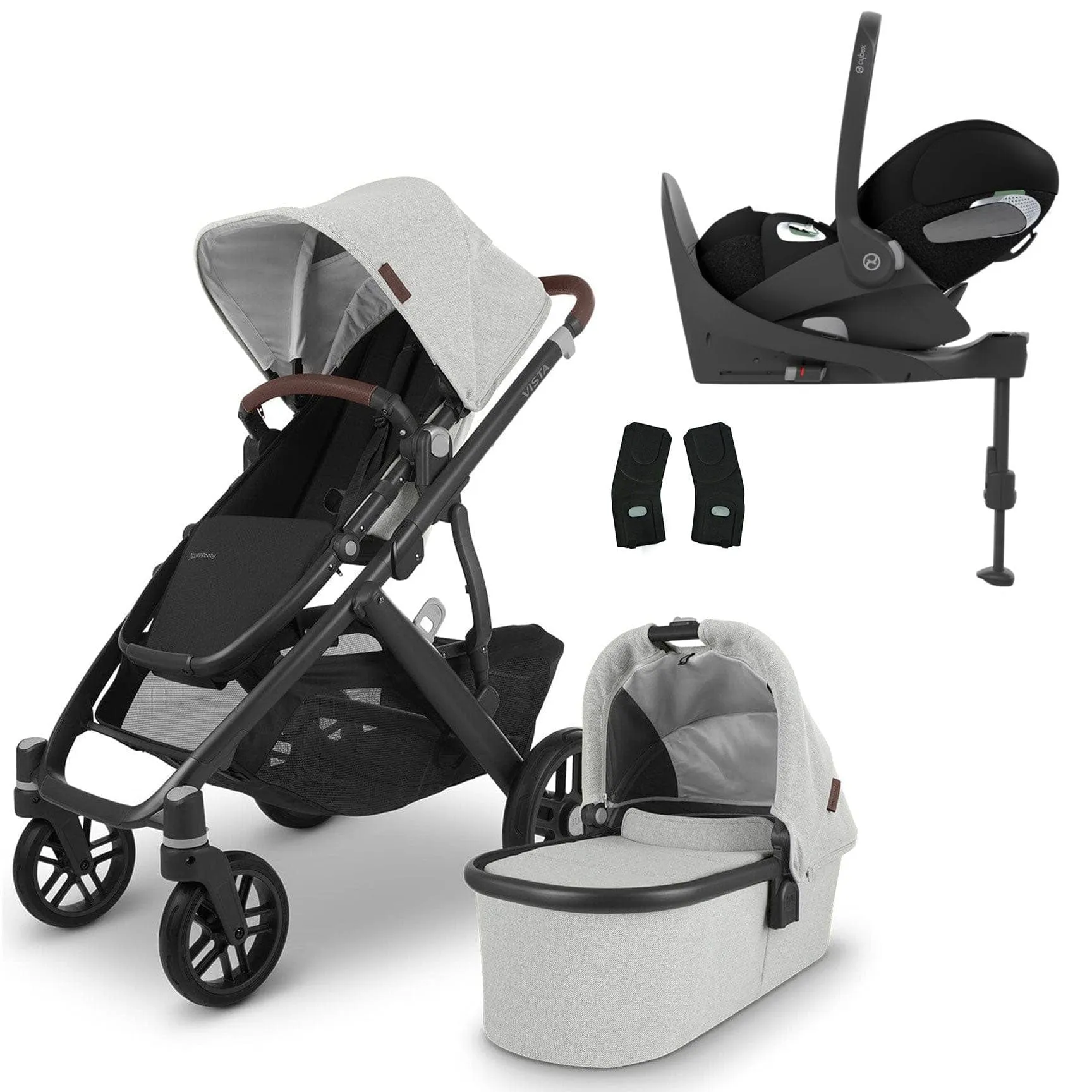 Uppababy Vista V2 Cloud T & Base Travel System Anthony
