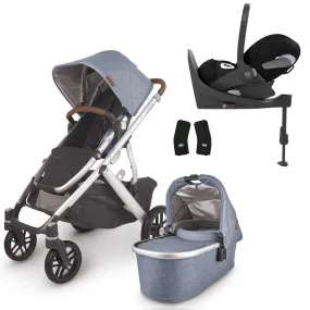 Uppababy Vista V2 Cloud T & Base Travel System Gregory
