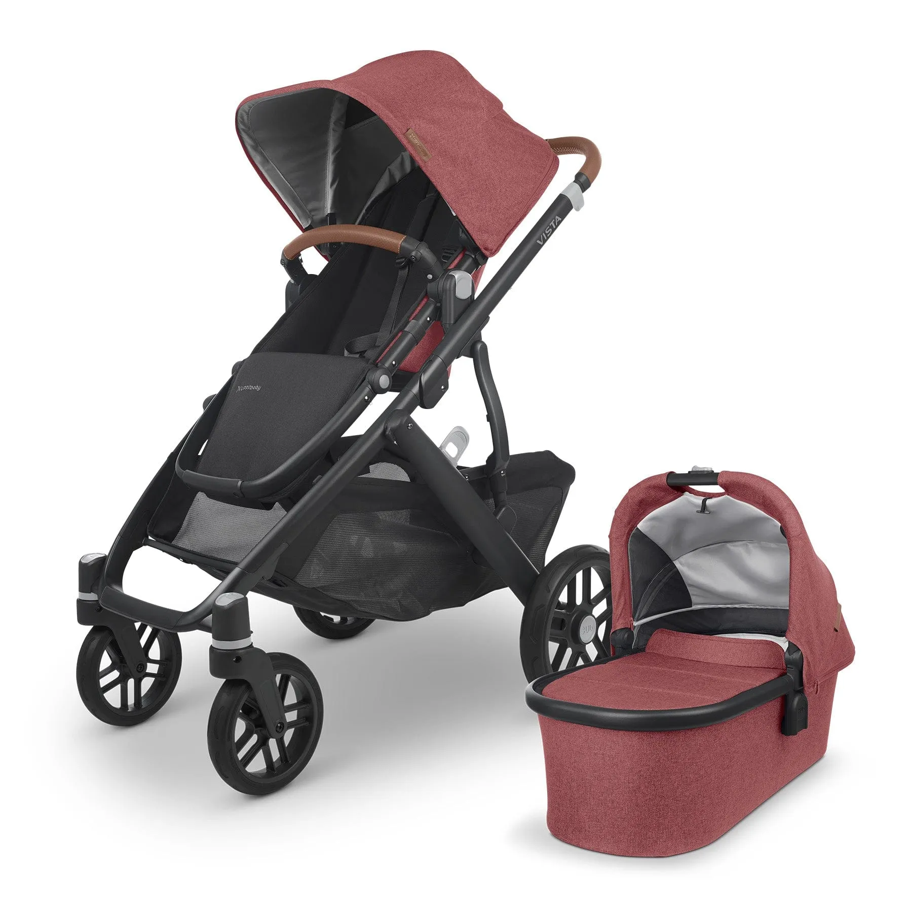 Uppababy Vista V2 Cloud T & Base Travel System Lucy