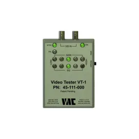 VAC 45-111-000 VT-1 Video Tester for Gain and EQ