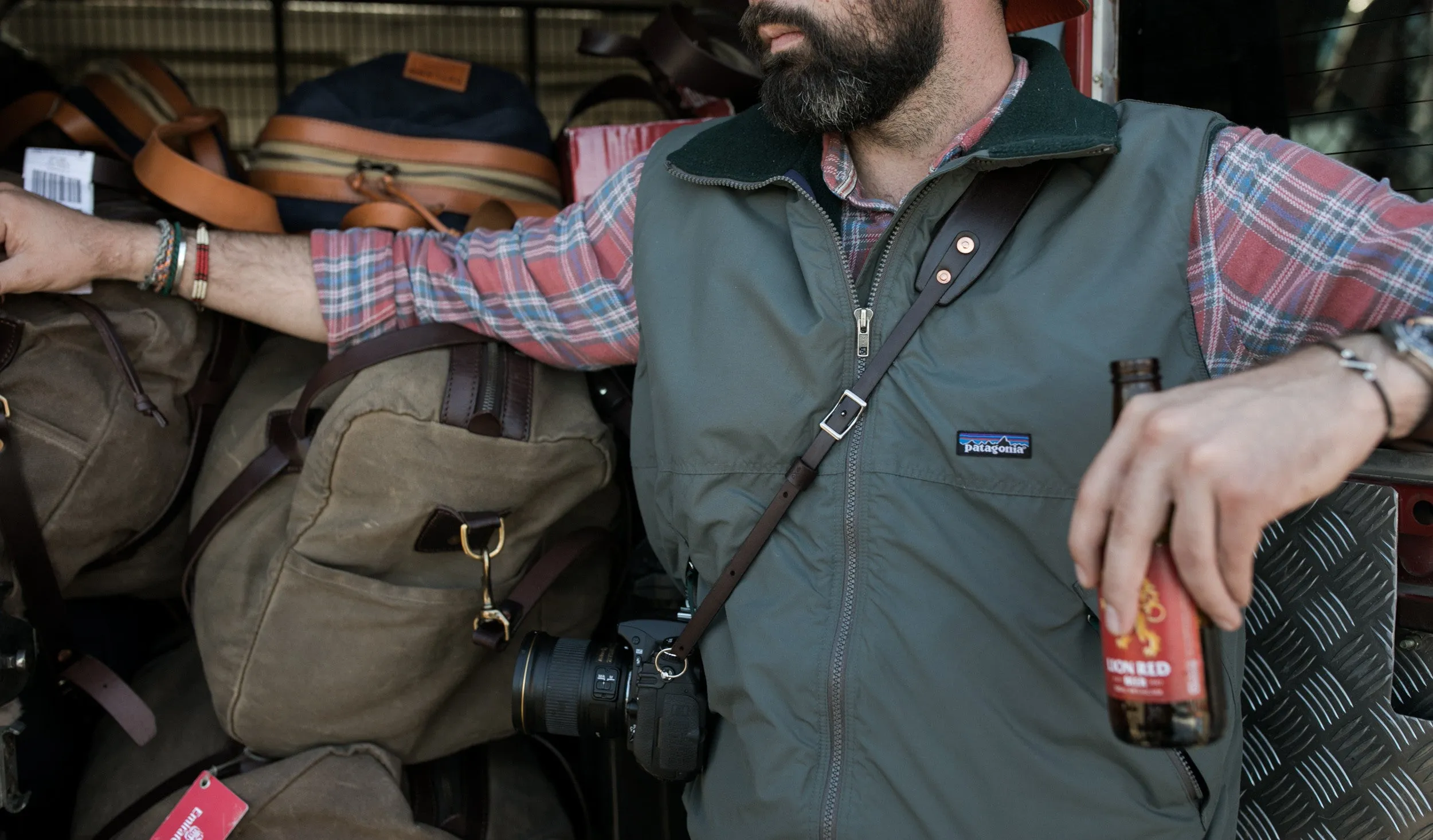 Vagabond Camera Strap // Dark Brown