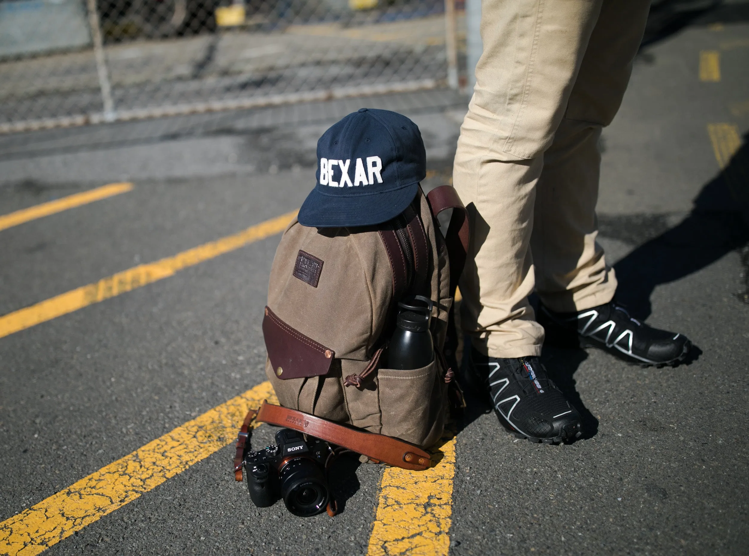 Vagabond Camera Strap // Medium Brown