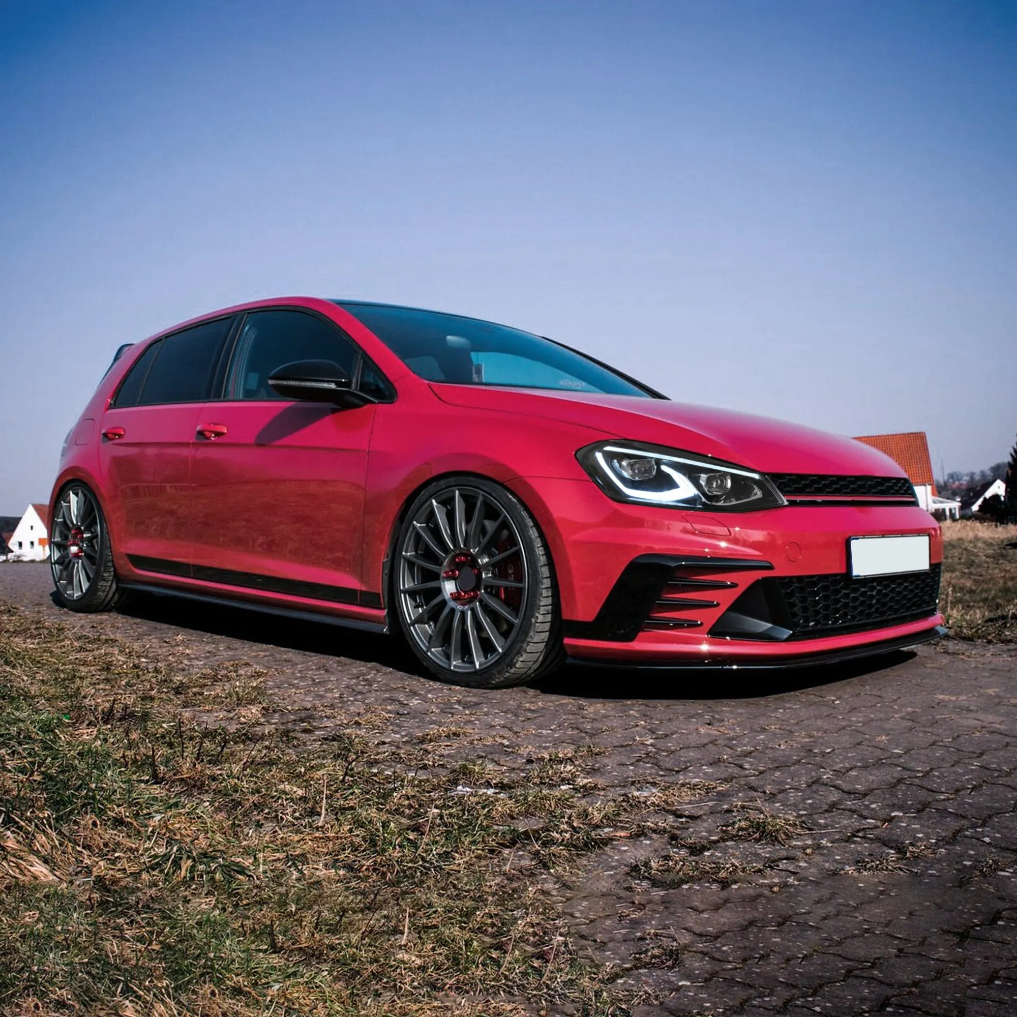 VLAND LED Projector Headlights For Volkswagen(VW) Golf MK7 2014-2017 With Sequential indicator Turn Signals (MK8 Style)