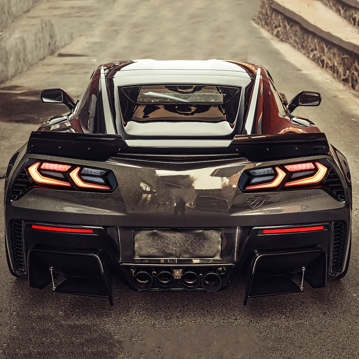 VLAND LED Taillights For Chevrolet Corvette C7 2014-2019 [DOT.]