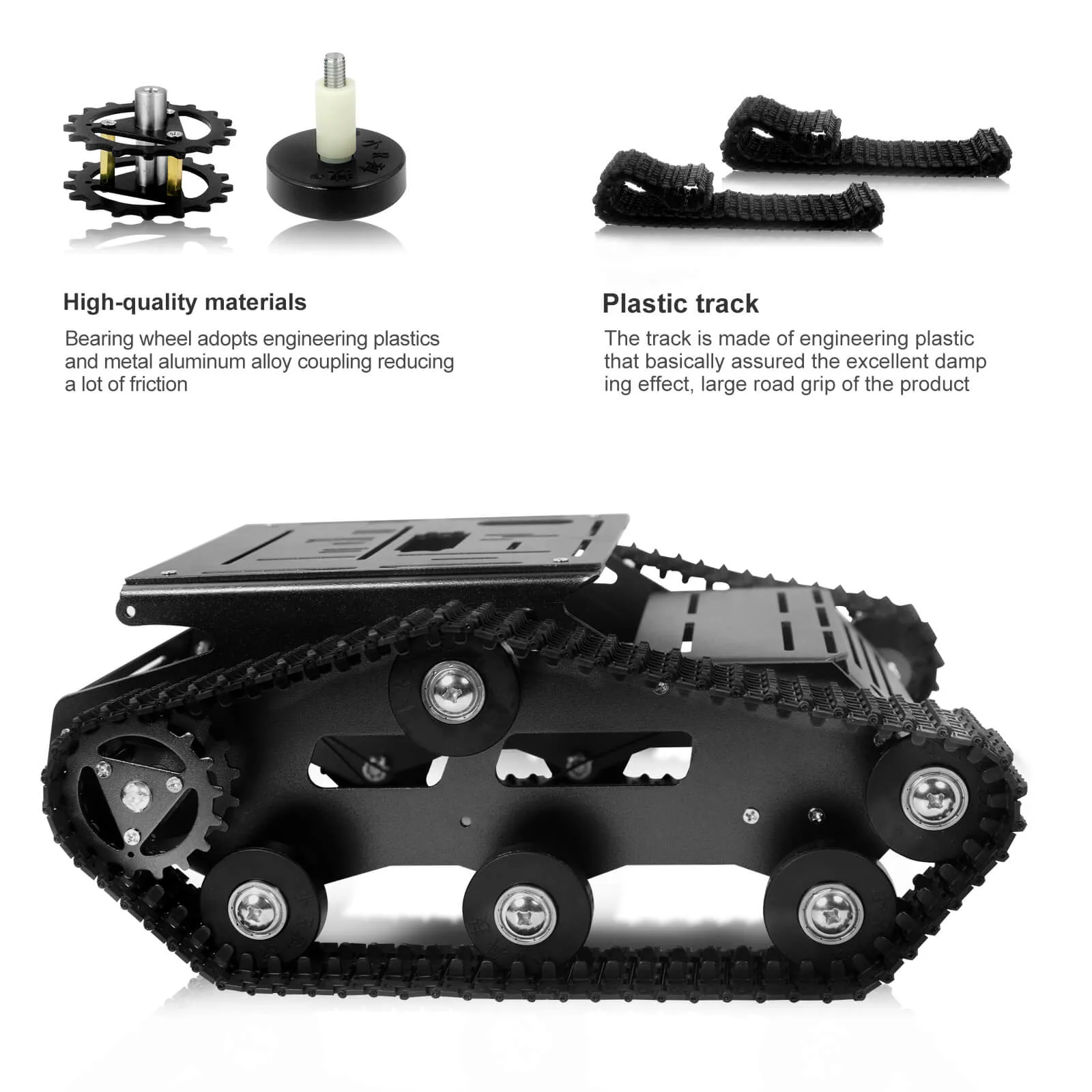 XiaoR GEEK TH tank chassis compatiable for Arduino/Raspberry pi