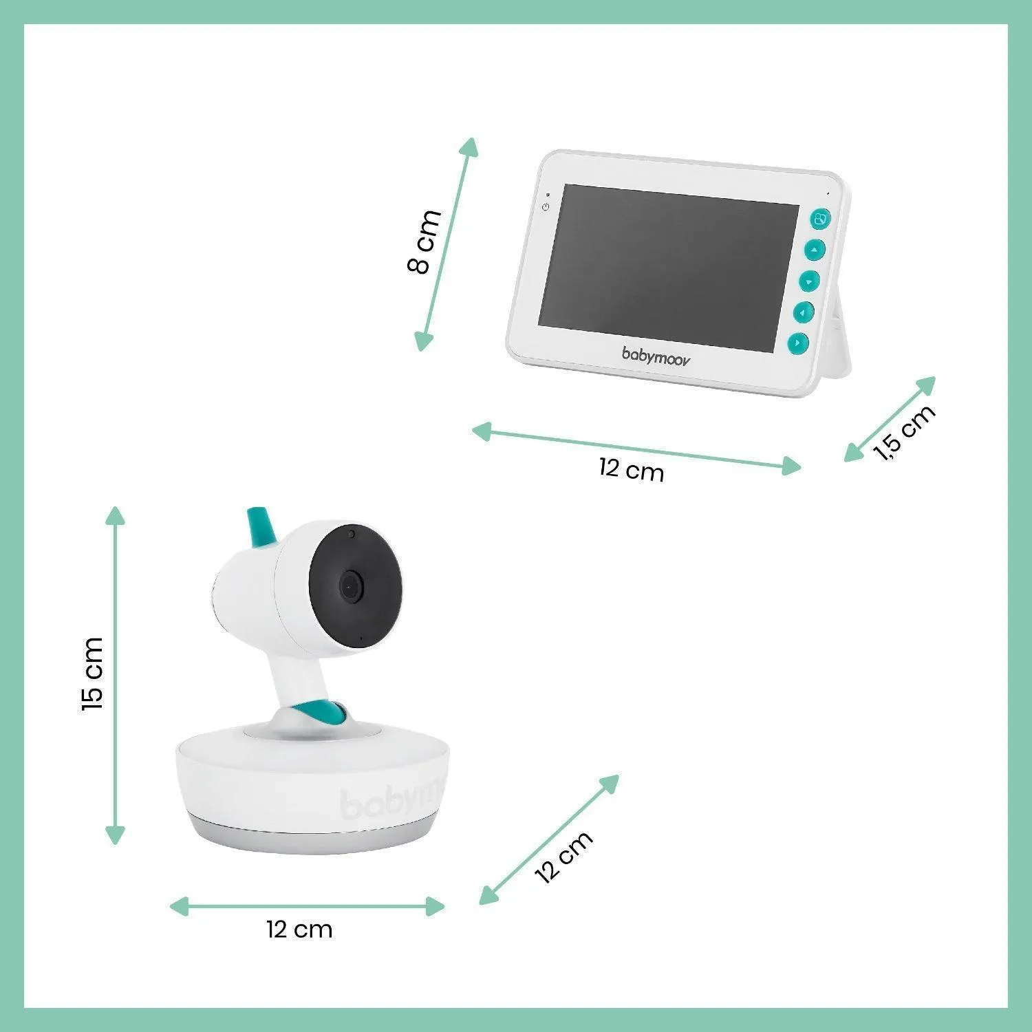 YOO-Moov 360° Video Baby Monitor
